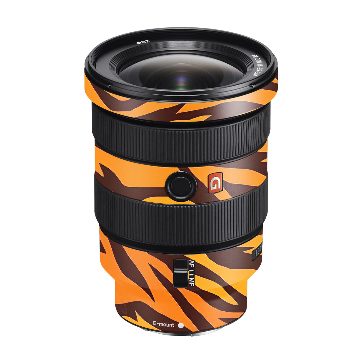 Wild Tiger Stripes Sony FE 16-35mm F/2.8 GM Camera Lens Skin