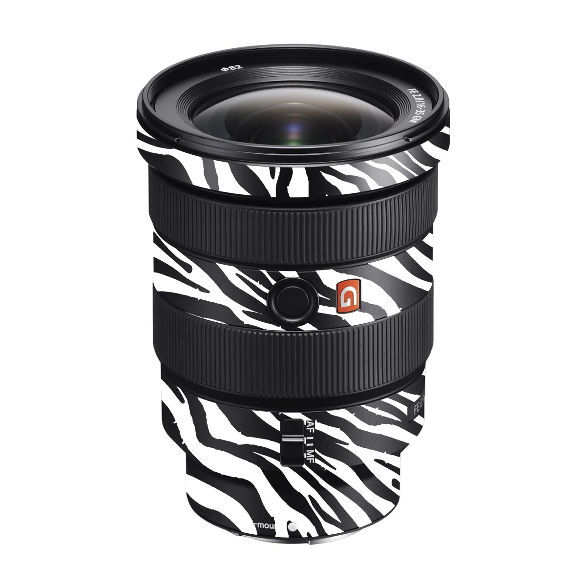Classic Zebra Stripes Sony FE 16-35mm F/2.8 GM Camera Lens Skin