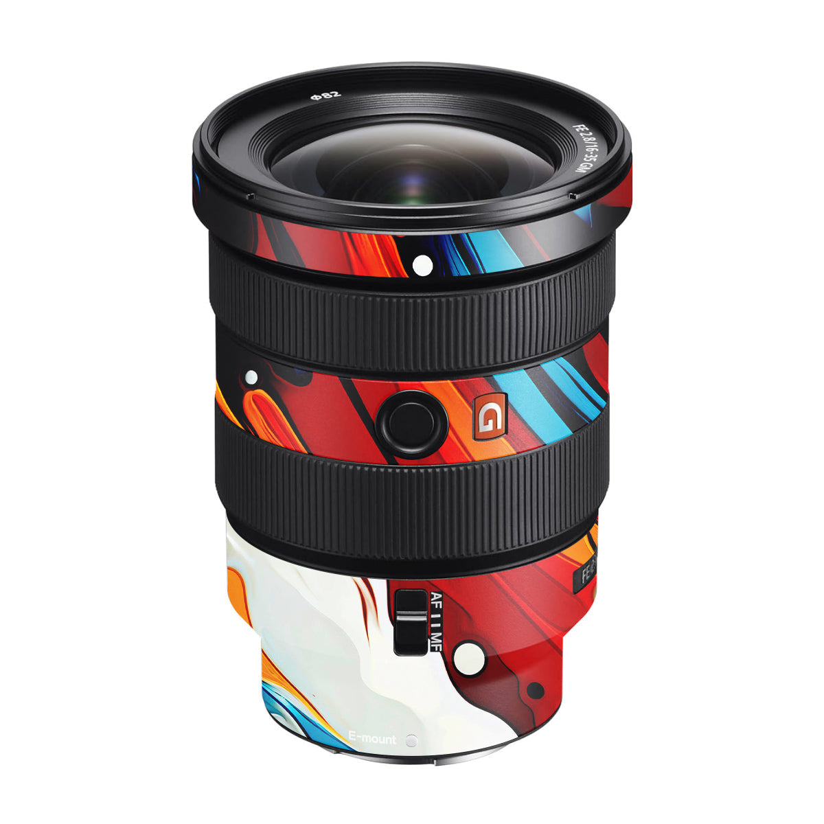 Fire & Ice Flow Sony FE 16-35mm F/2.8 GM Camera Lens Skin