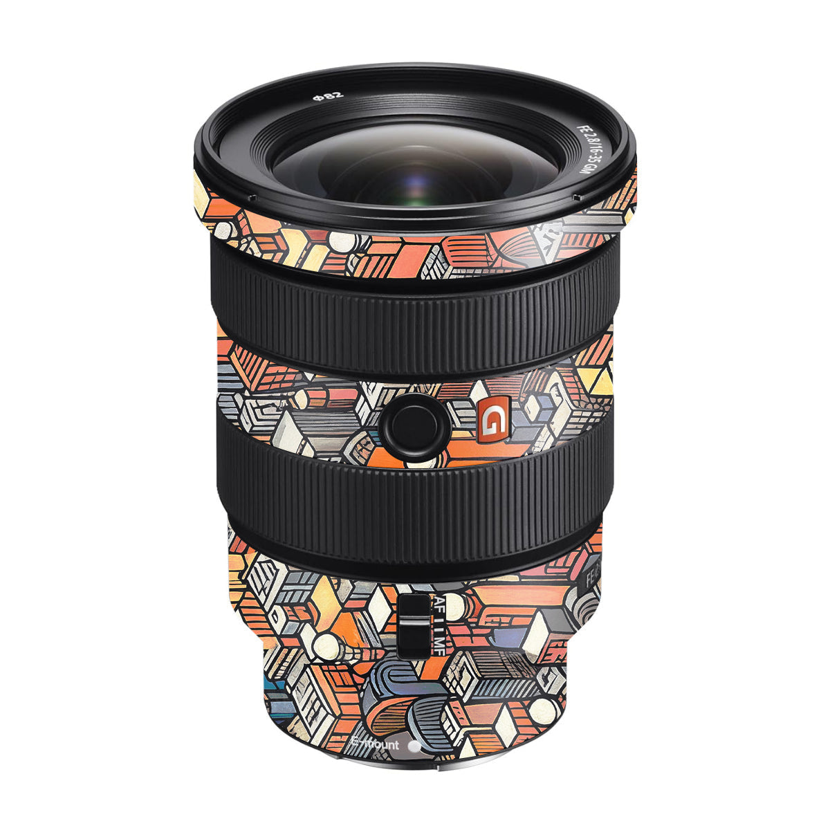 Isometric Cityscape Sony FE 16-35mm F/2.8 GM Camera Lens Skin