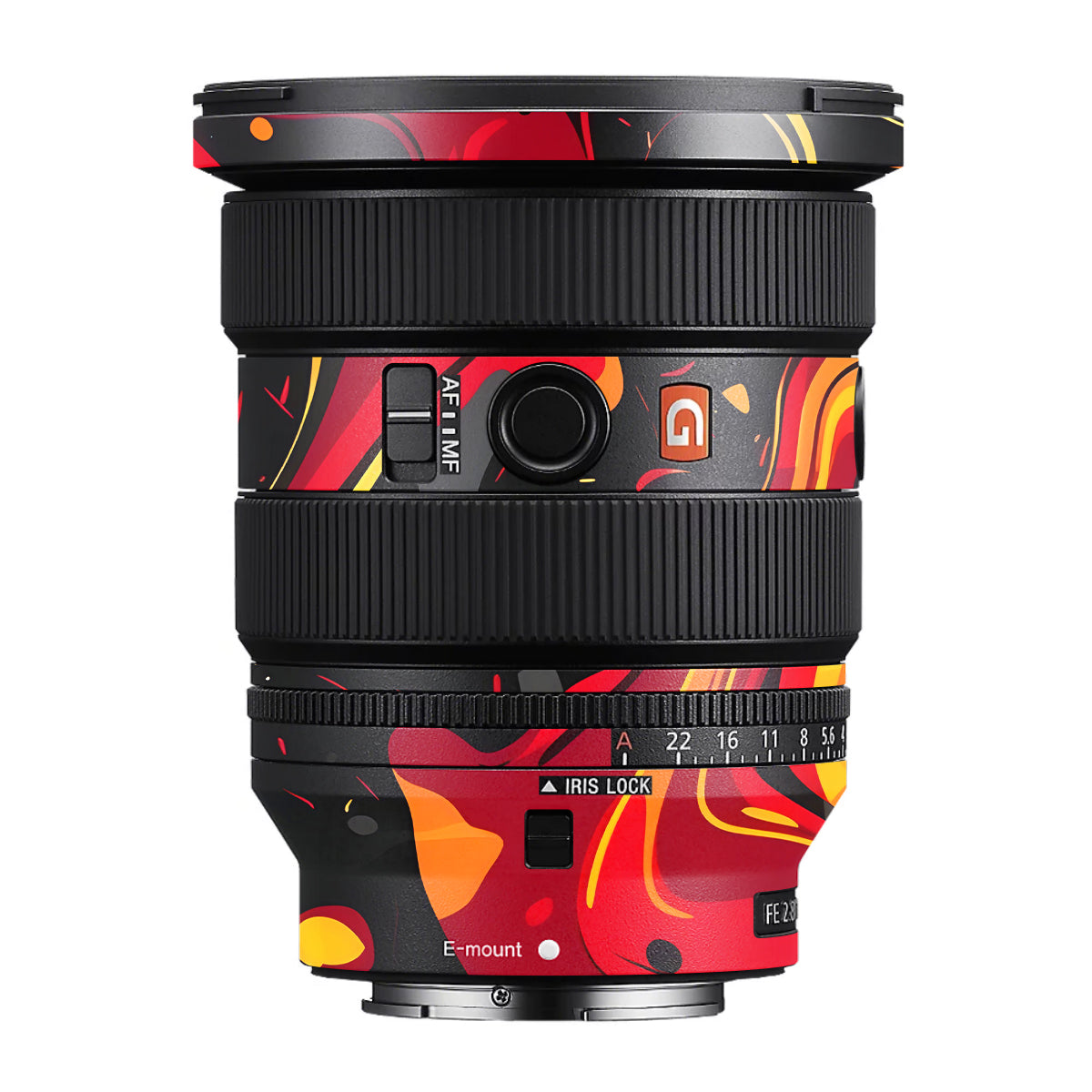 Lava Burst Sony FE 16-35mm F/2.8 GM II Camera Lens Skin