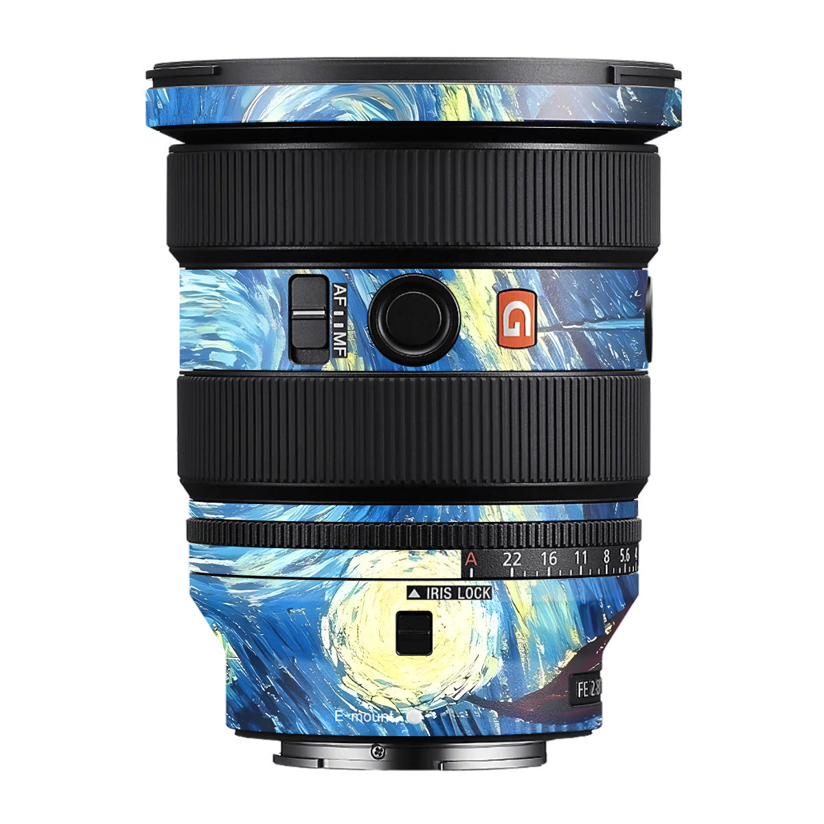 Starry Night Art Sony FE 16-35mm F/2.8 GM II Camera Lens Skin