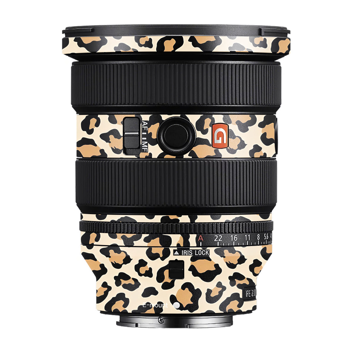 Sandy Leopard Spots Sony FE 16-35mm F/2.8 GM II Camera Lens Skin
