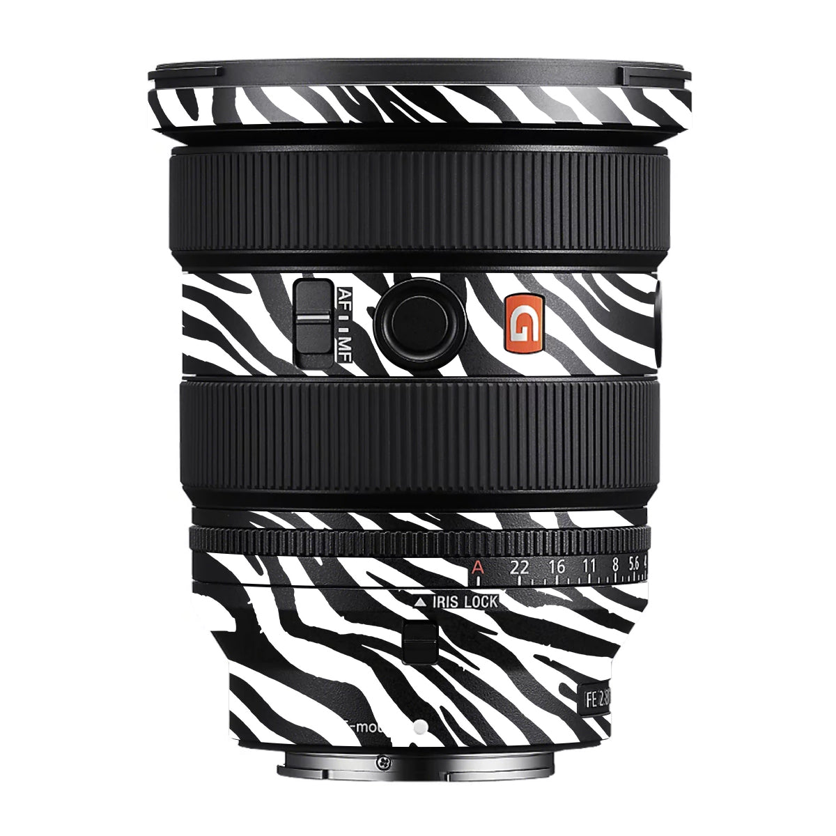 Classic Zebra Stripes Sony FE 16-35mm F/2.8 GM II Camera Lens Skin