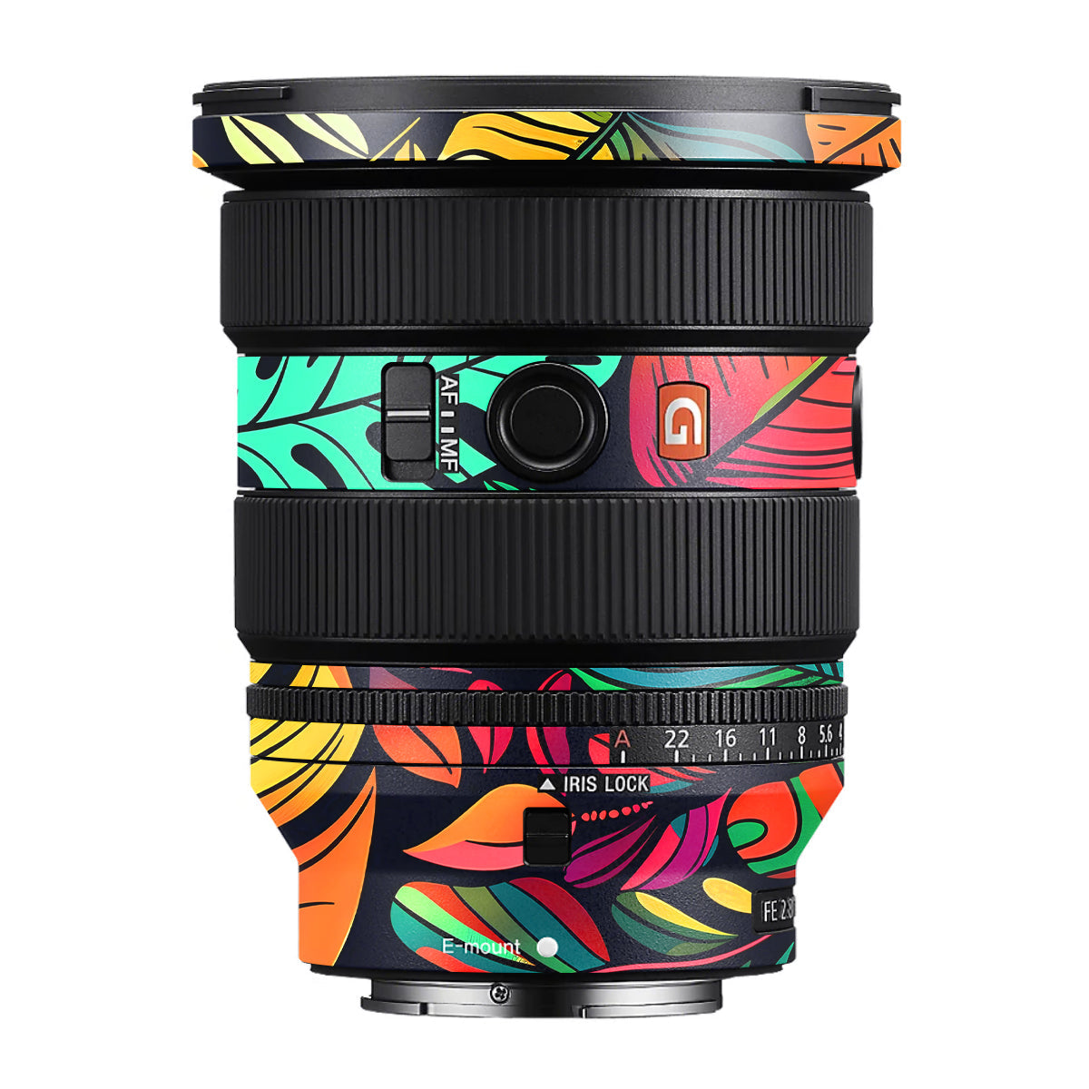 Tropical Jungle Leaves Sony FE 16-35mm F/2.8 GM II Camera Lens Skin