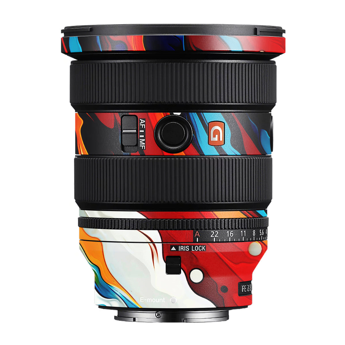 Fire & Ice Flow Sony FE 16-35mm F/2.8 GM II Camera Lens Skin
