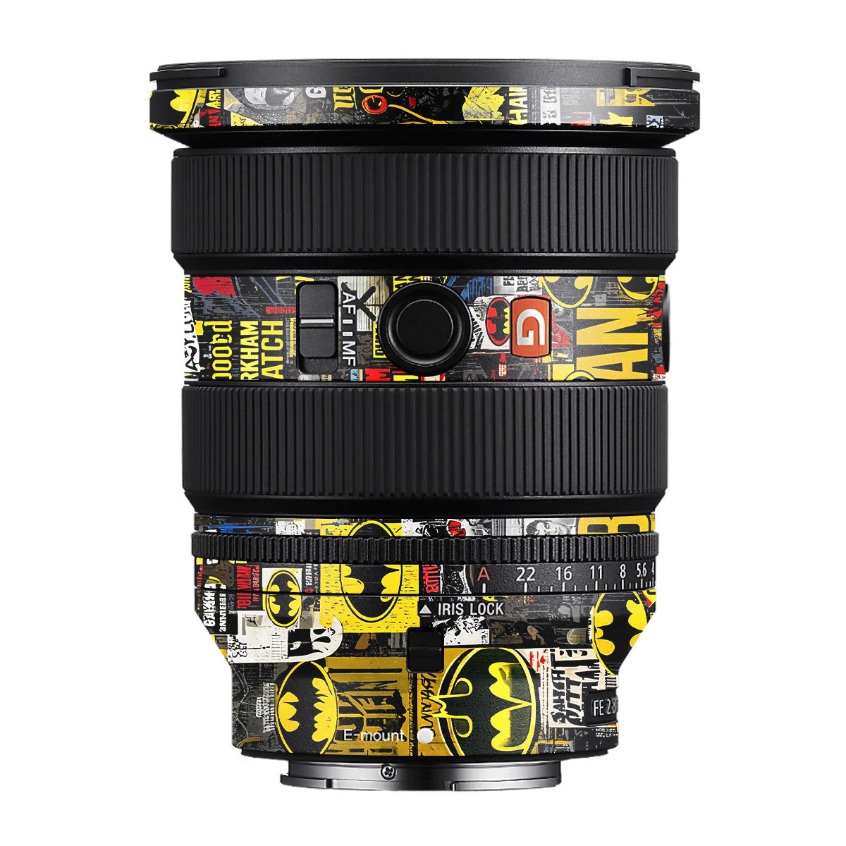 Batman Collage Sony FE 16-35mm F/2.8 GM II Camera Lens Skin