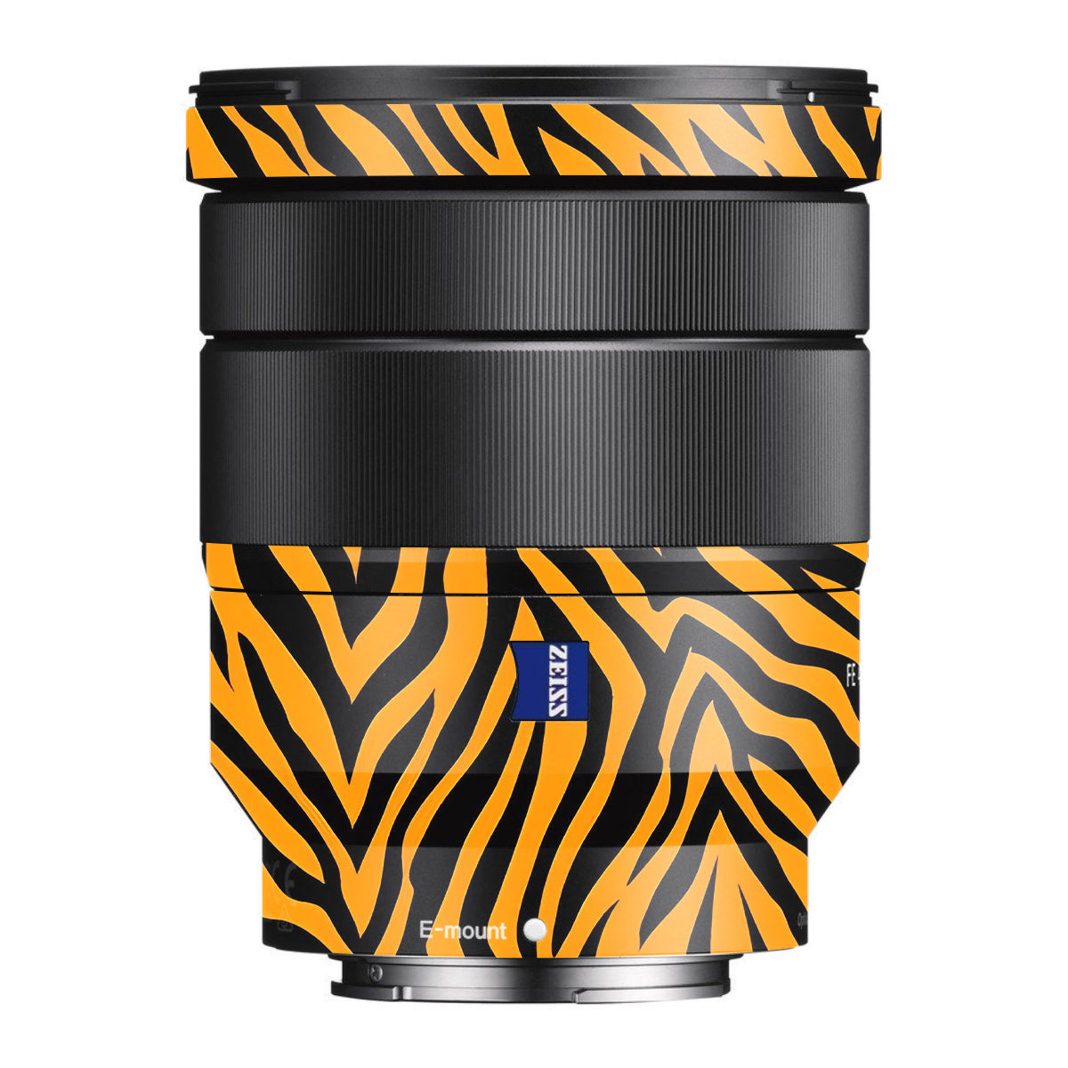 Zebra Gold Pattern Sony FE 16-35mm F/4 ZA OSS Camera Lens Skin