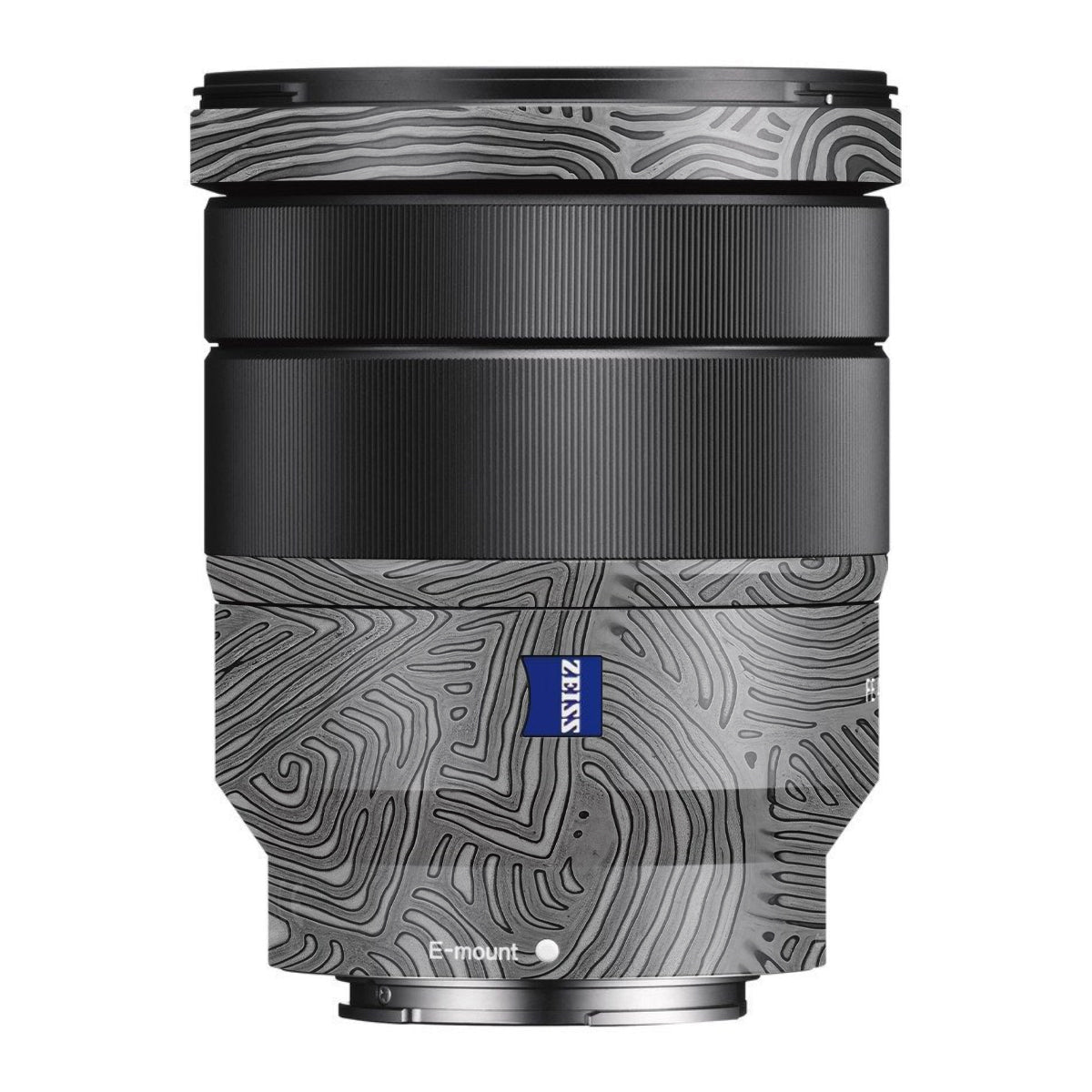 Monochrome Line Maze Sony FE 16-35mm F/4 ZA OSS Camera Lens Skin