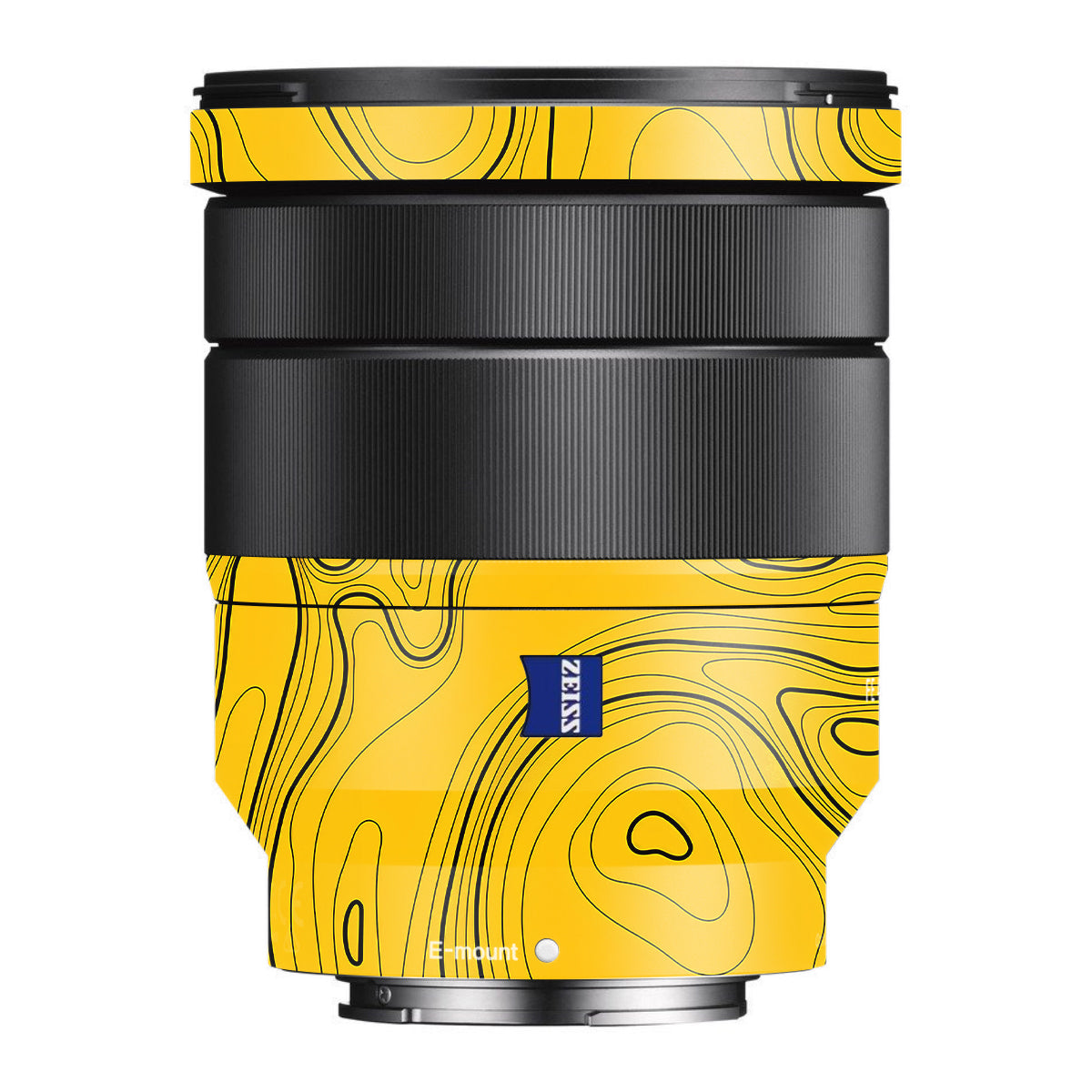 Topographic Map Pattern Sony FE 16-35mm F/4 ZA OSS Camera Lens Skin