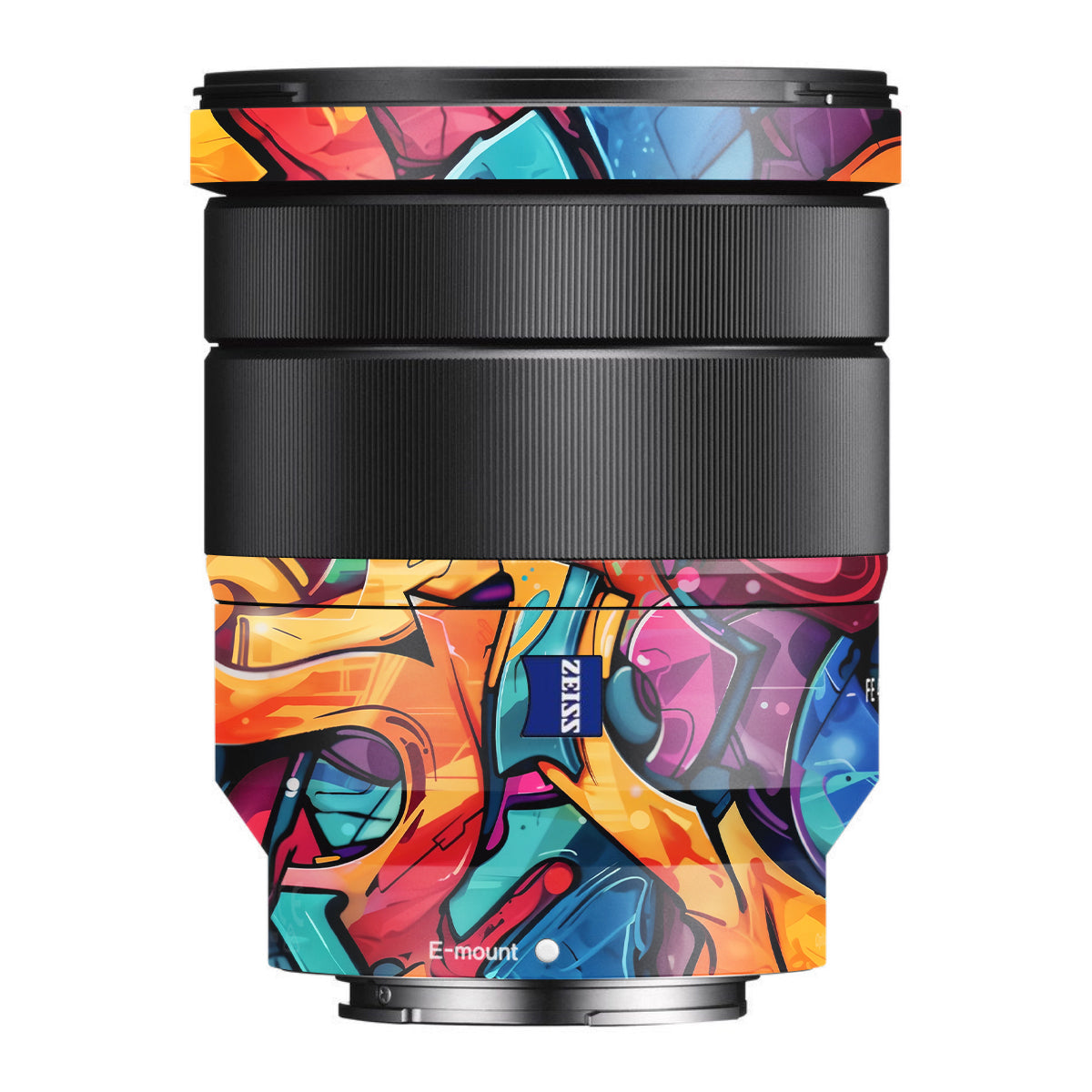 Urban Graffiti Explosion Sony FE 16-35mm F/4 ZA OSS Camera Lens Skin