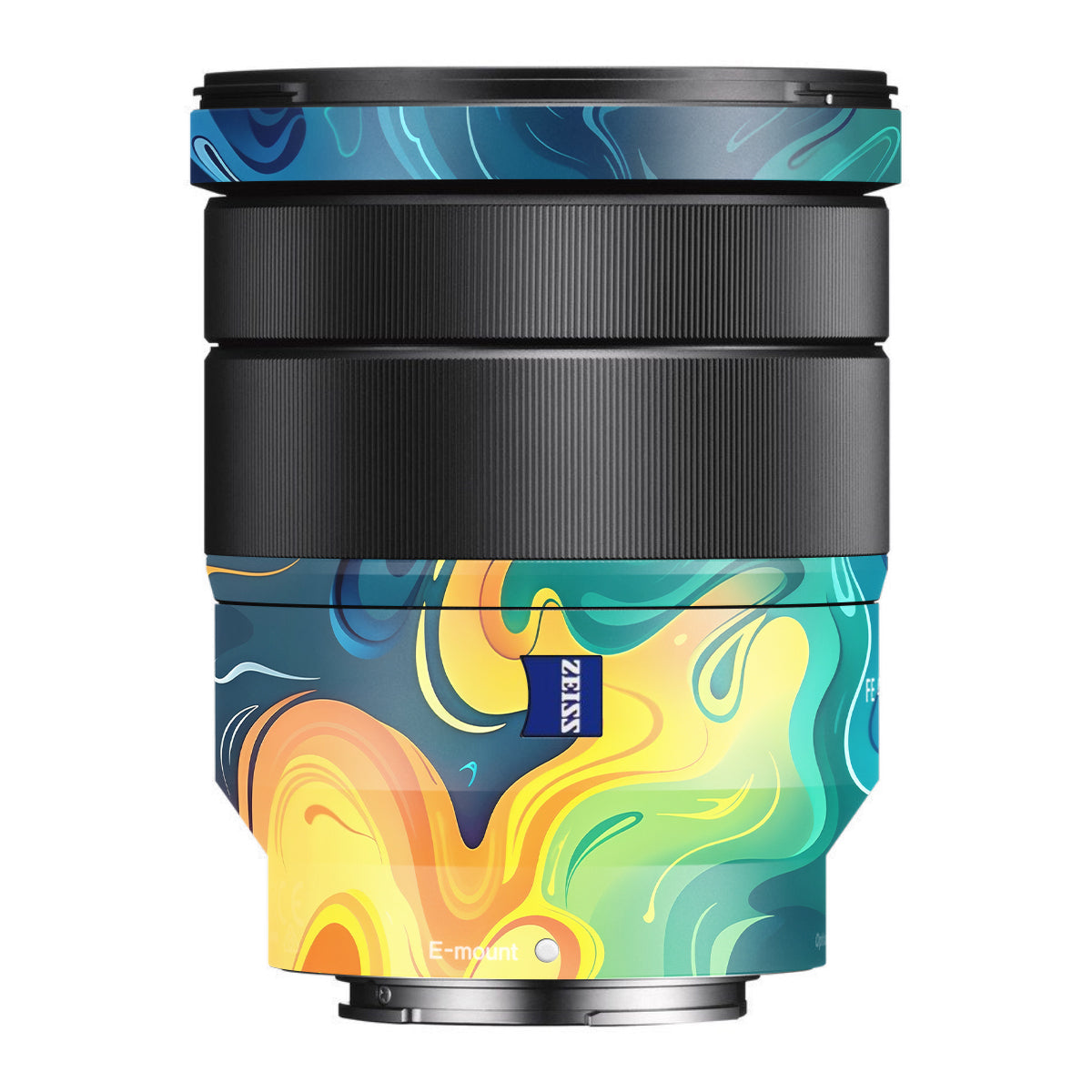 Rainbow Liquid Fusion Sony FE 16-35mm F/4 ZA OSS Camera Lens Skin
