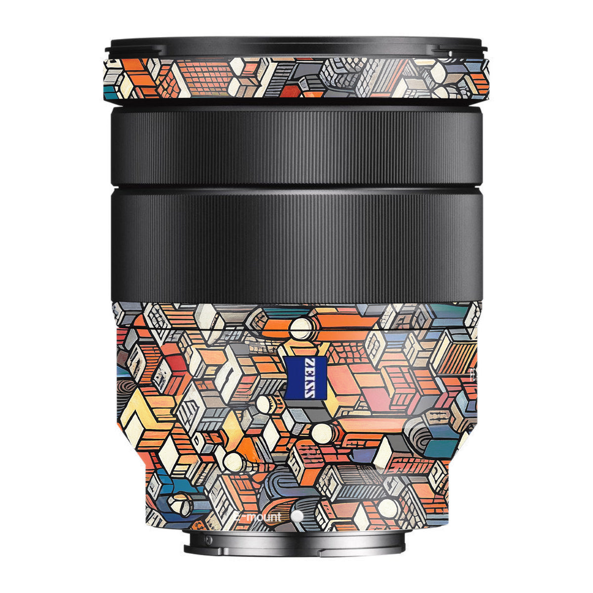 Isometric Cityscape Sony FE 16-35mm F/4 ZA OSS Camera Lens Skin