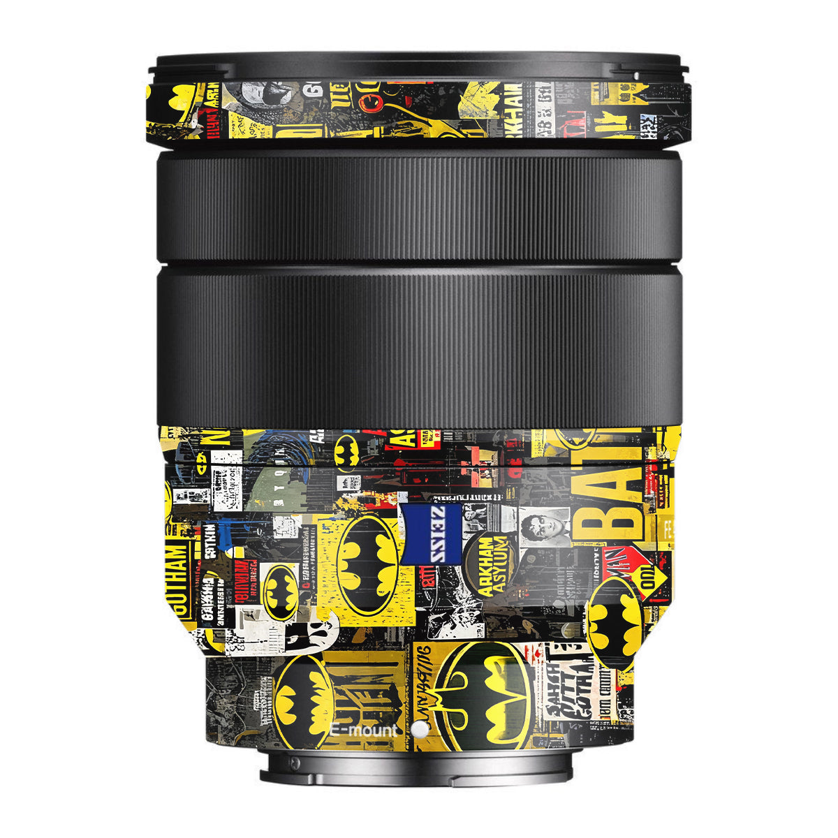 Batman Collage Sony FE 16-35mm F/4 ZA OSS Camera Lens Skin
