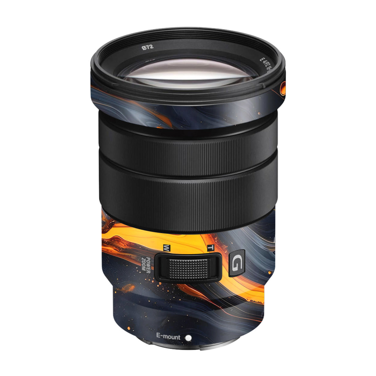 Lava Marble Sony E 18-105mm F/4 Camera Lens Skin