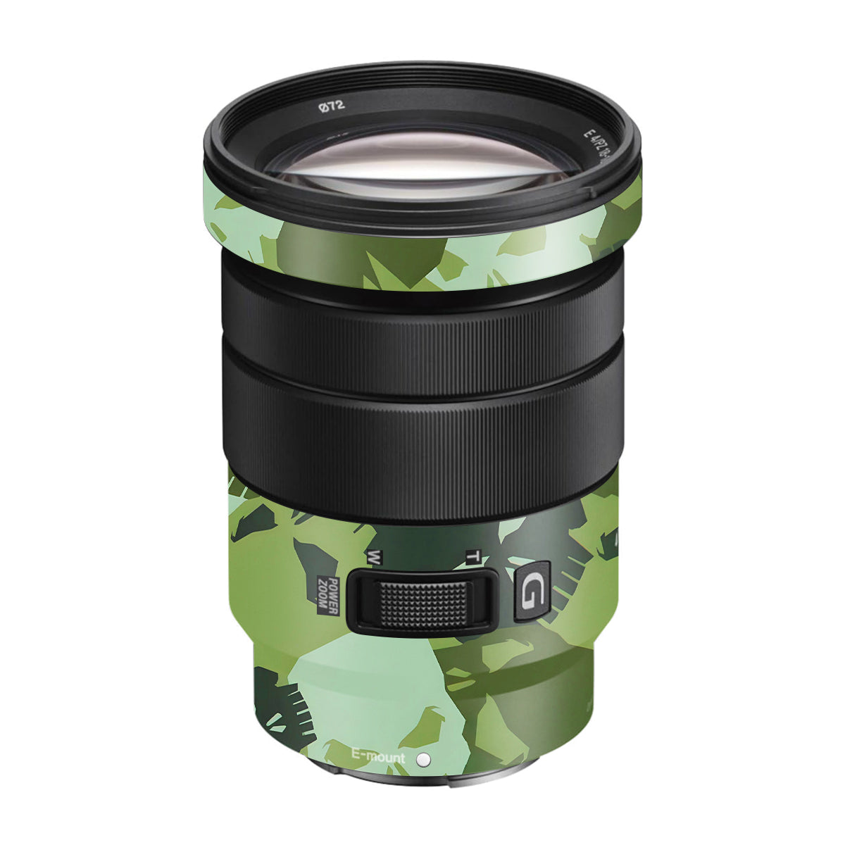 Tropic Camo Sony E 18-105mm F/4 Camera Lens Skin