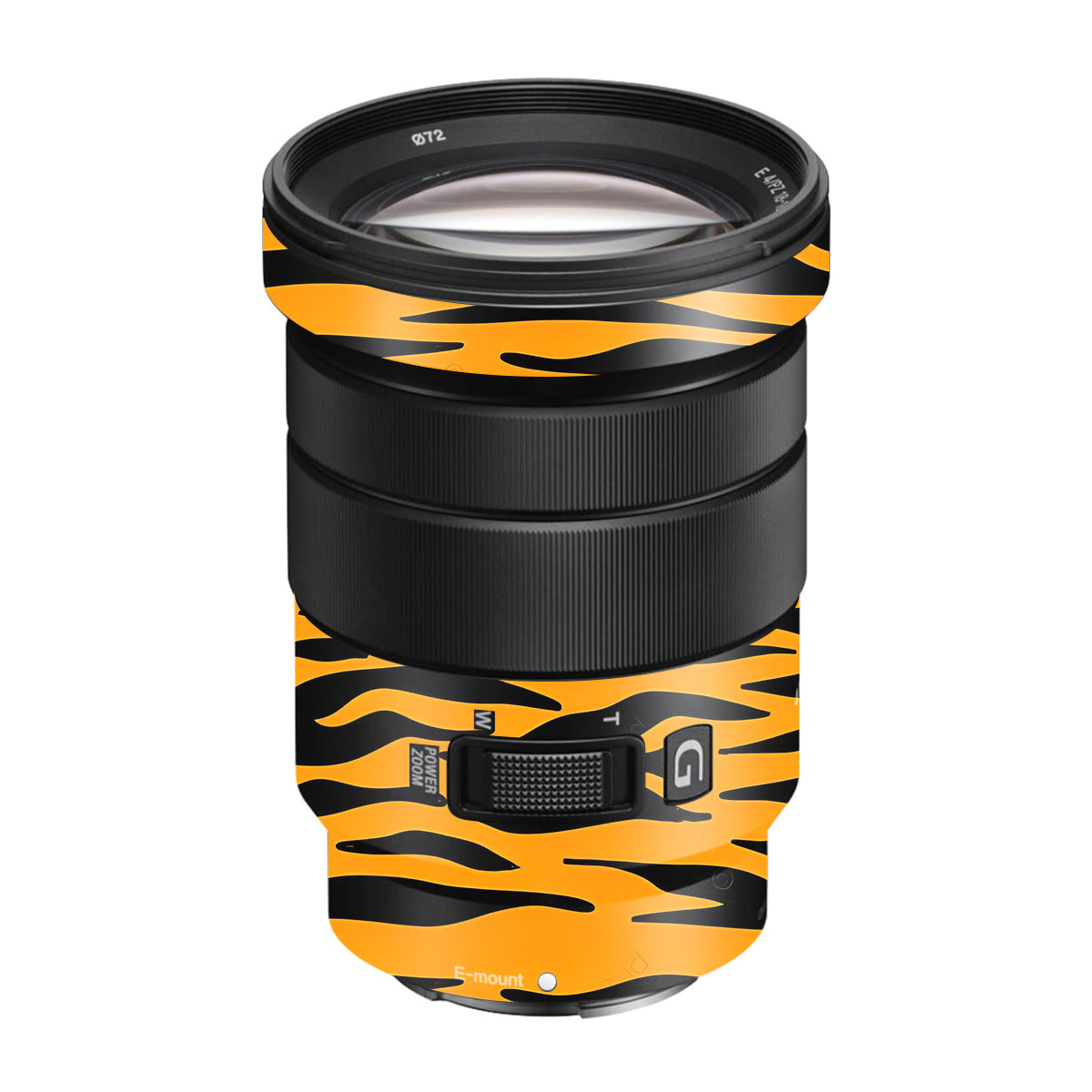 Savanna Tiger Stripes Sony E 18-105mm F/4 Camera Lens Skin