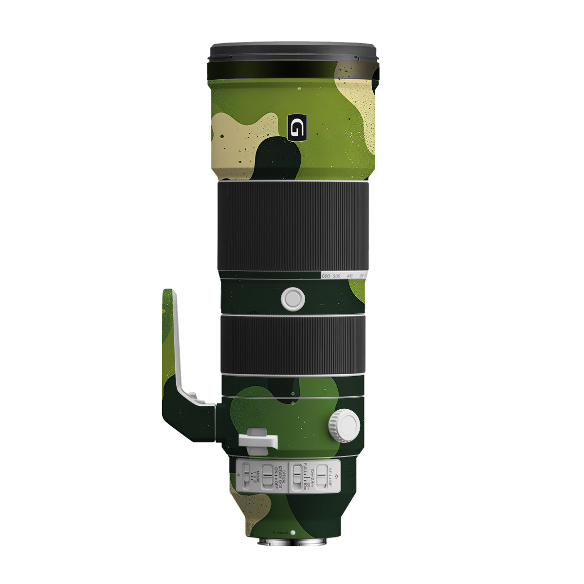 Camouflage Pattern Sony FE 200-600mm F/5.6-6.3 G OSS Camera Lens Skin