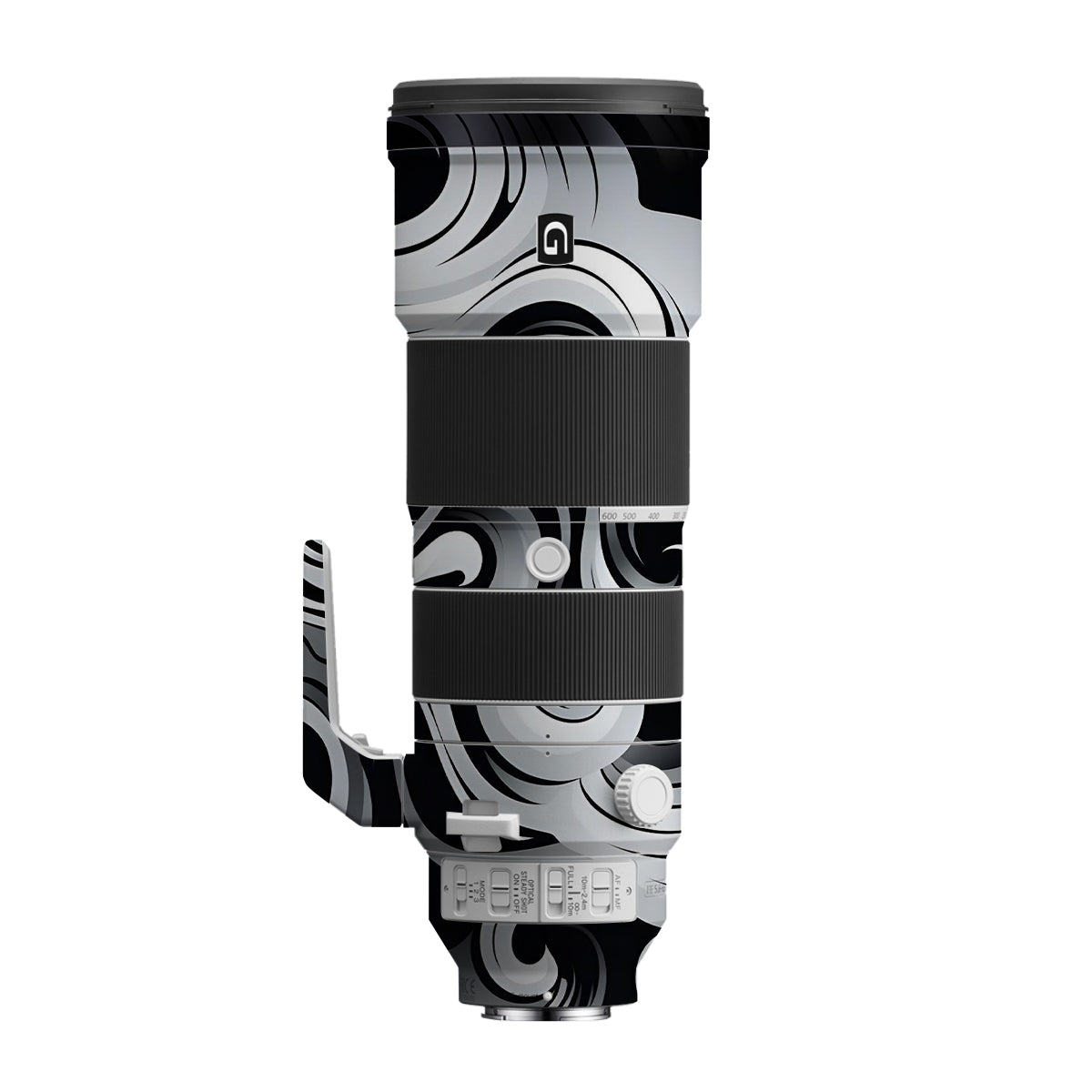 Smoke Swirl Sony FE 200-600mm F/5.6-6.3 G OSS Camera Lens Skin