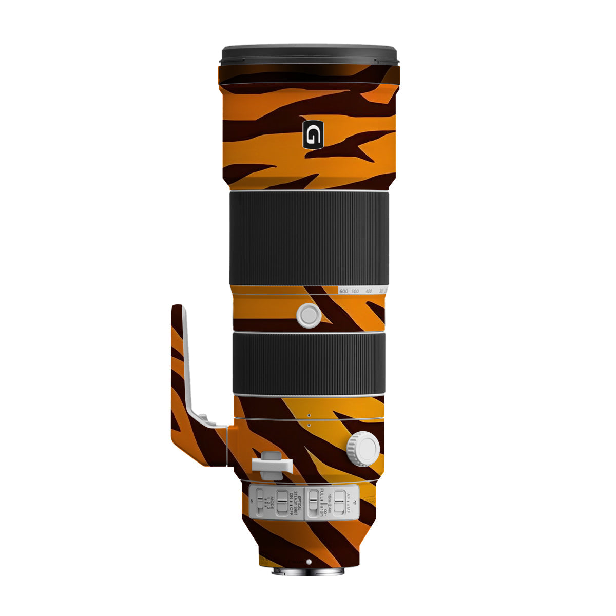 Wild Tiger Stripes Sony FE 200-600mm F/5.6-6.3 G OSS Camera Lens Skin