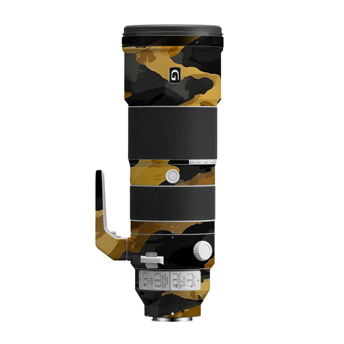 Camo Tiger Blend Sony FE 200-600mm F/5.6-6.3 G OSS Camera Lens Skin