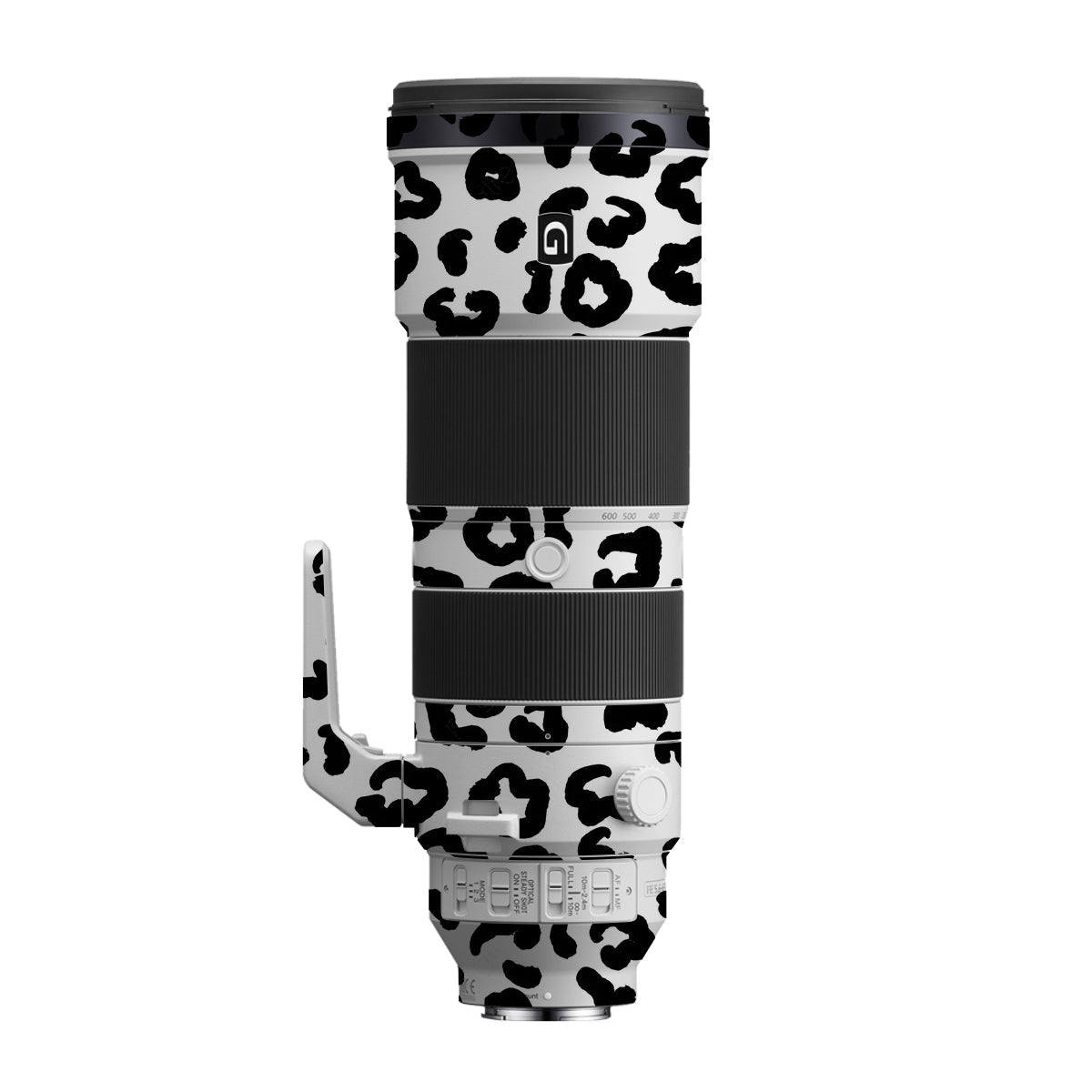White Leopard Sony FE 200-600mm F/5.6-6.3 G OSS Camera Lens Skin