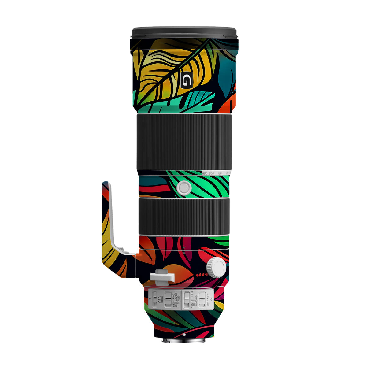 Tropical Jungle Leaves Sony FE 200-600mm F/5.6-6.3 G OSS Camera Lens Skin