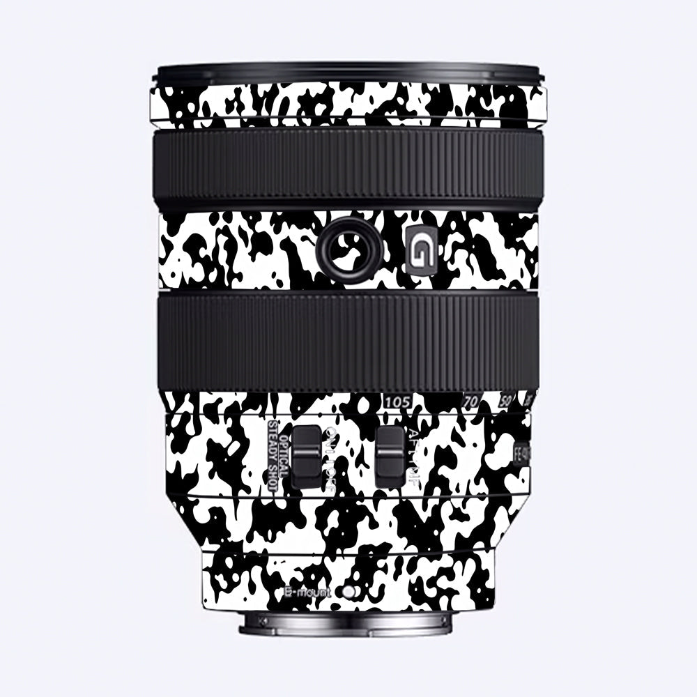 Snow Camo Sony FE 24–105mm f/4 G OSS Camera Lens Skin