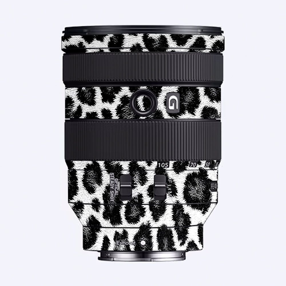Snow Leopard Spots Sony FE 24–105mm f/4 G OSS Camera Lens Skin