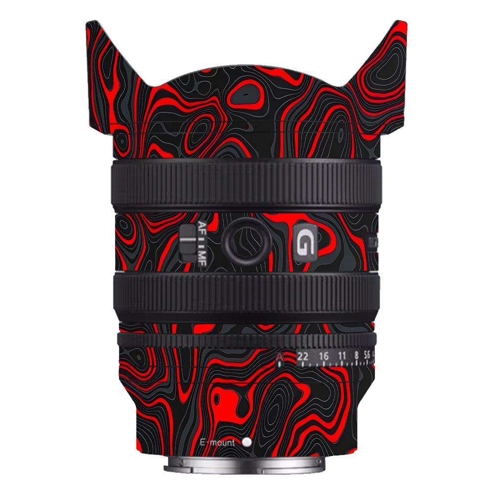 Crimson Waves Sony FE 24–50mm f/2.8 G Camera Lens Skin