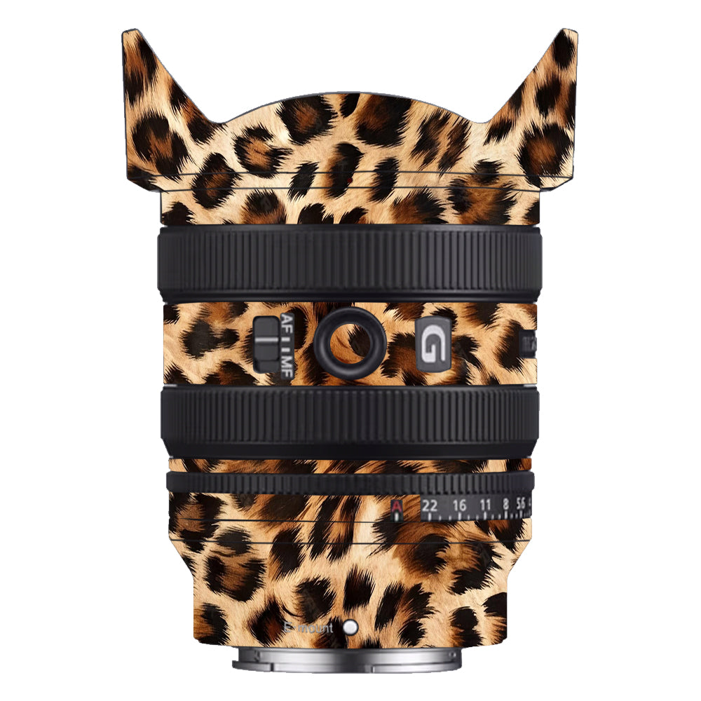 Classic Leopard Spots Sony FE 24–50mm f/2.8 G Camera Lens Skin