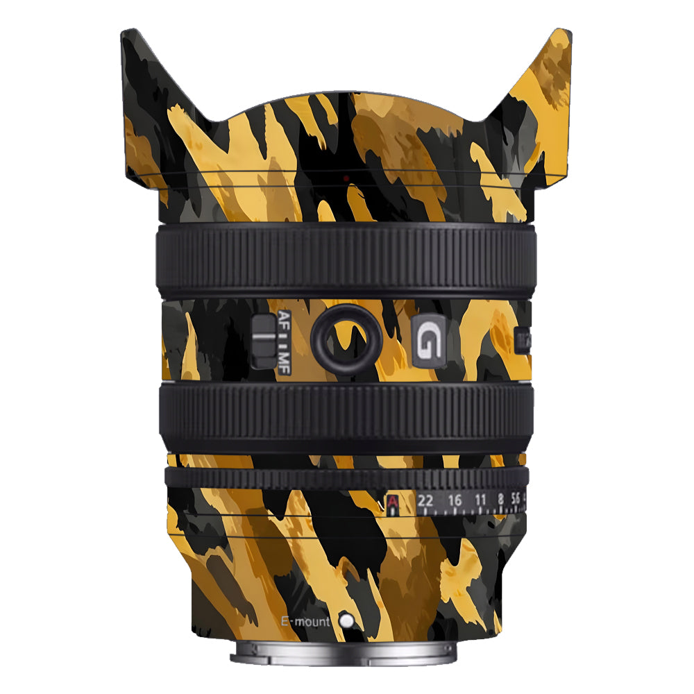 Camo Tiger Blend Sony FE 24–50mm f/2.8 G Camera Lens Skin