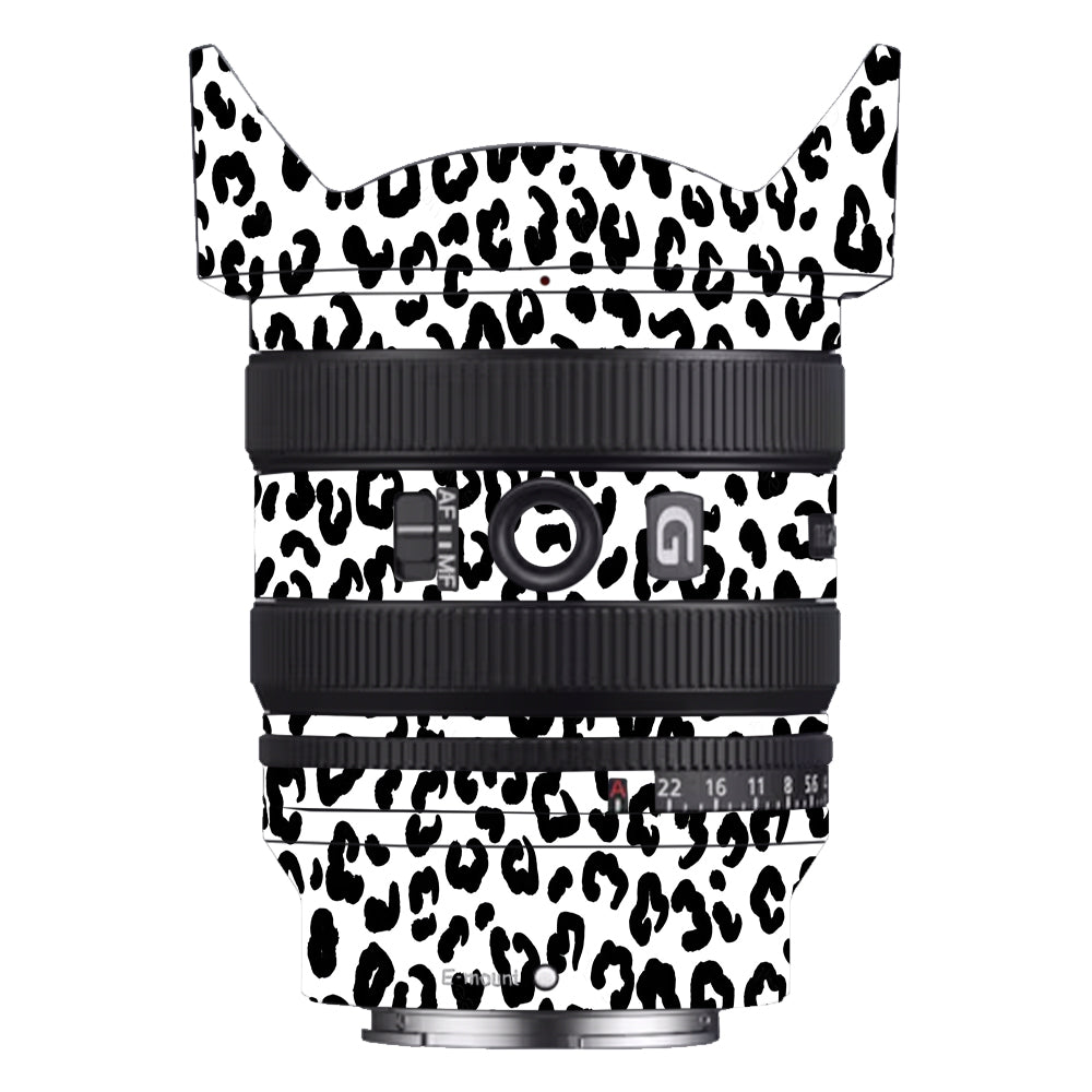 White Leopard Sony FE 24–50mm f/2.8 G Camera Lens Skin