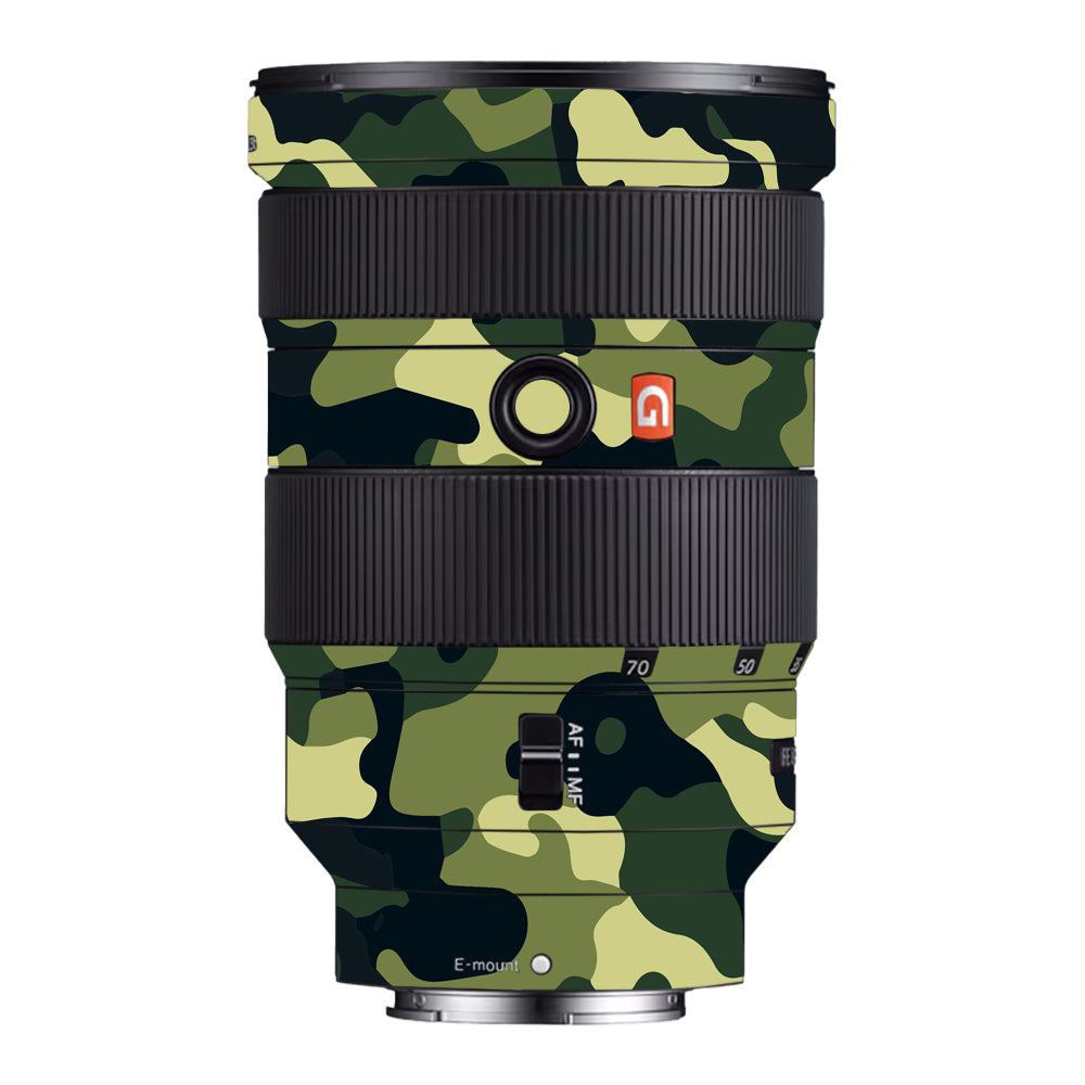 Forest Green Camo Sony FE 24-70mm f/2.8 GM Camera Lens Skin