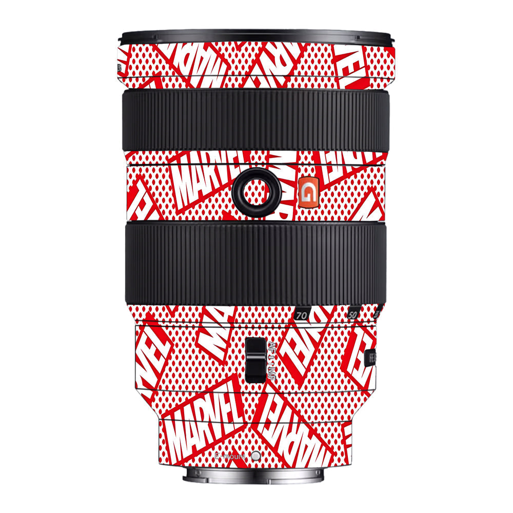 Marvel Comics Sony FE 24-70mm f/2.8 GM Camera Lens Skin