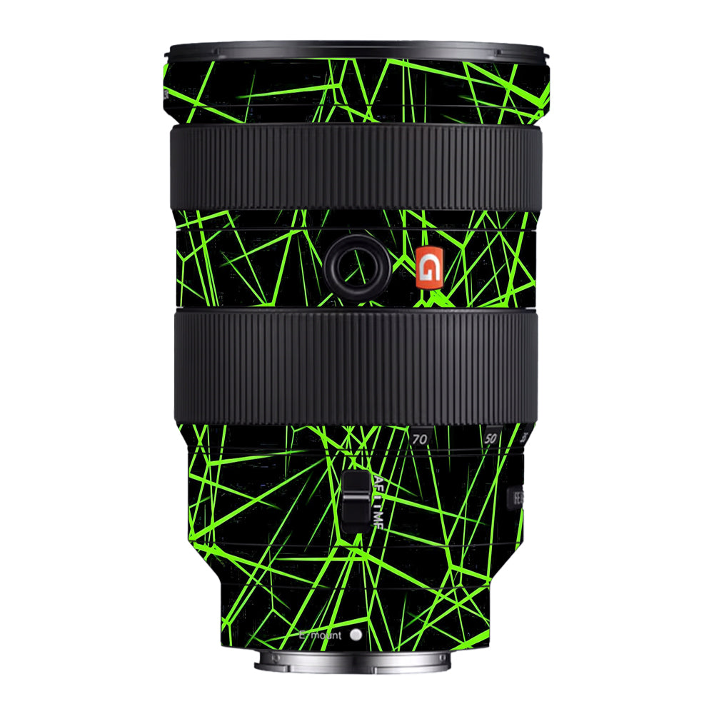 Neon Grid Sony FE 24-70mm f/2.8 GM Camera Lens Skin