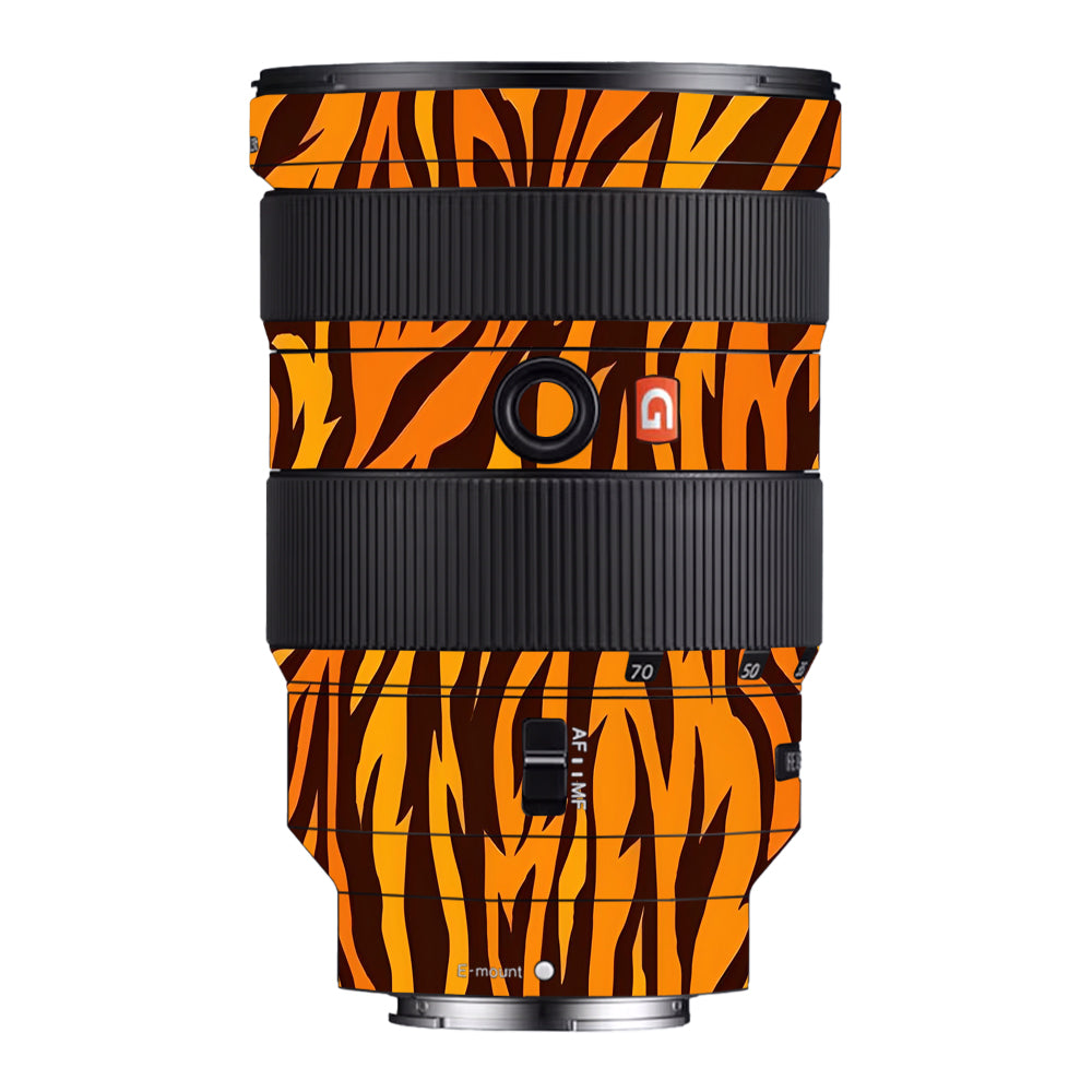 Wild Tiger Stripes Sony FE 24-70mm f/2.8 GM Camera Lens Skin
