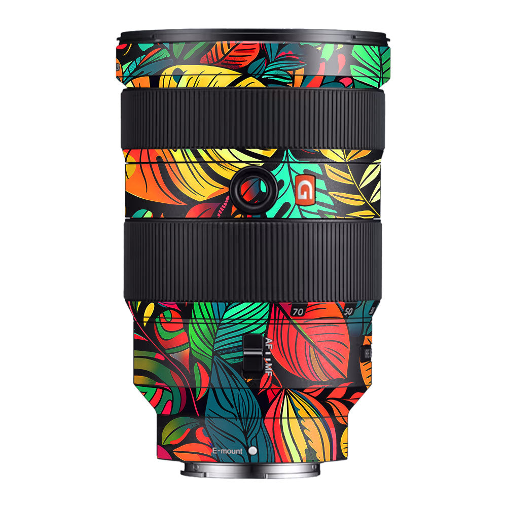 Tropical Jungle Leaves Sony FE 24-70mm f/2.8 GM Camera Lens Skin