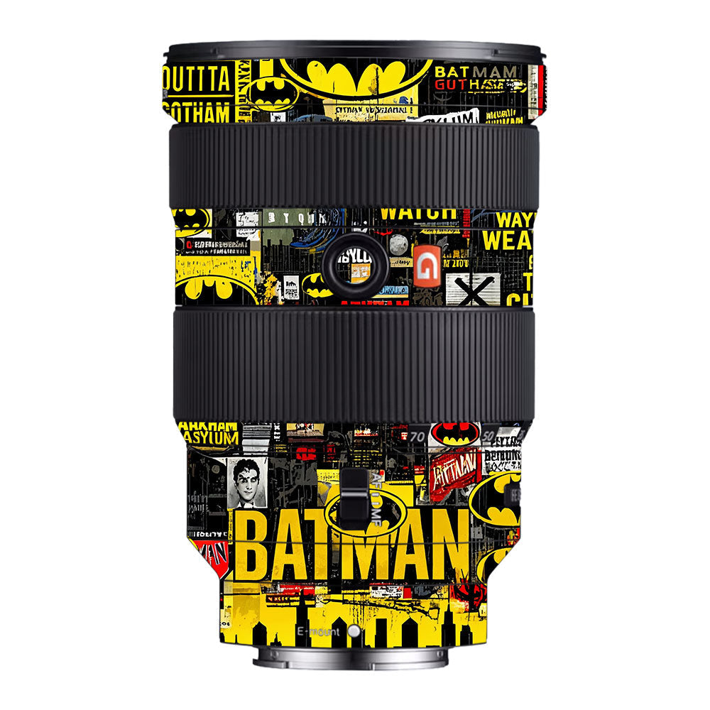 Batman Collage Sony FE 24-70mm f/2.8 GM Camera Lens Skin