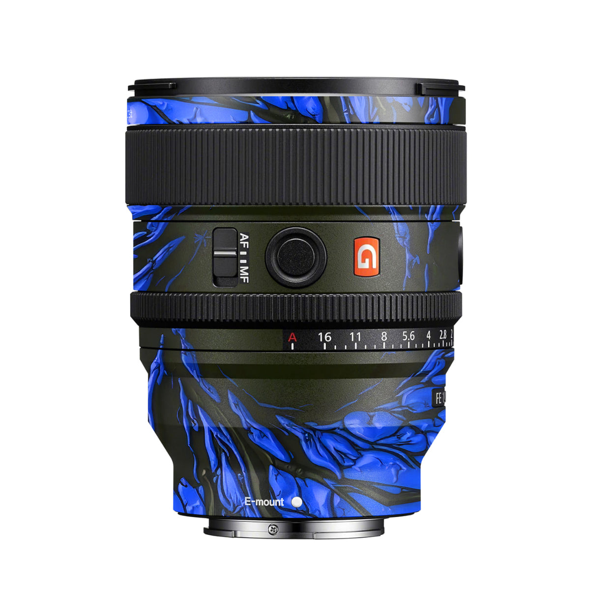 Venom Blue Sony FE 24mm F/1.4 GM Camera Lens Skin