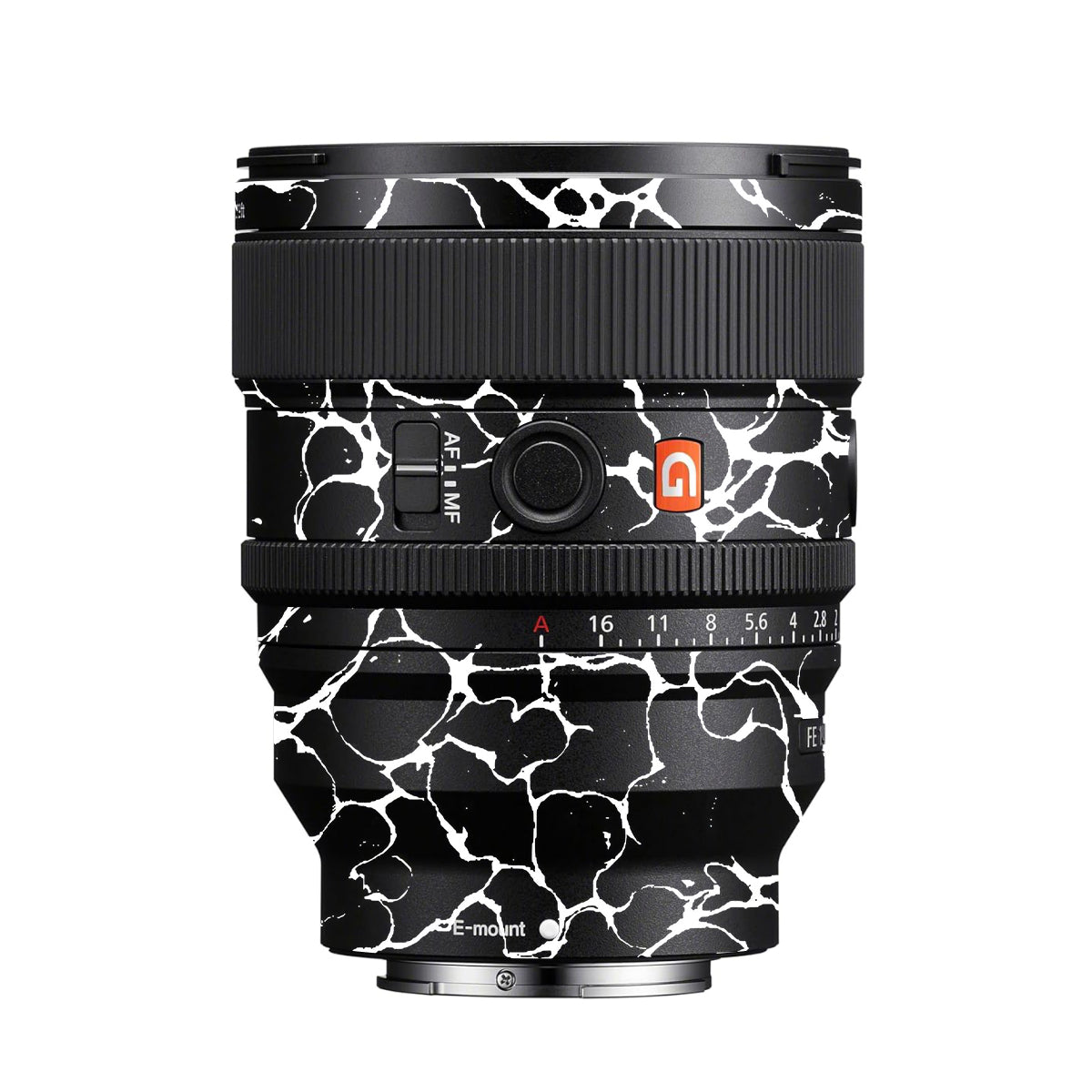 White Web Sony FE 24mm F/1.4 GM Camera Lens Skin