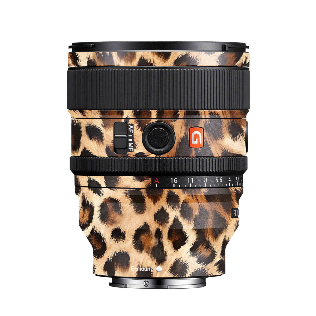 Classic Leopard Spots Sony FE 24mm F/1.4 GM Camera Lens Skin