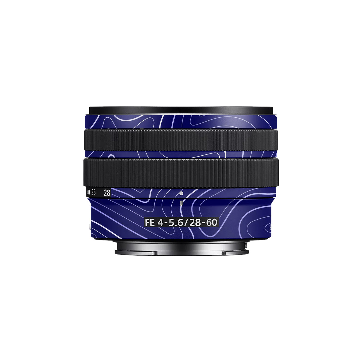 Deep Blue Contour Sony FE 28-60mm F/4-5.6 Camera Lens Skin