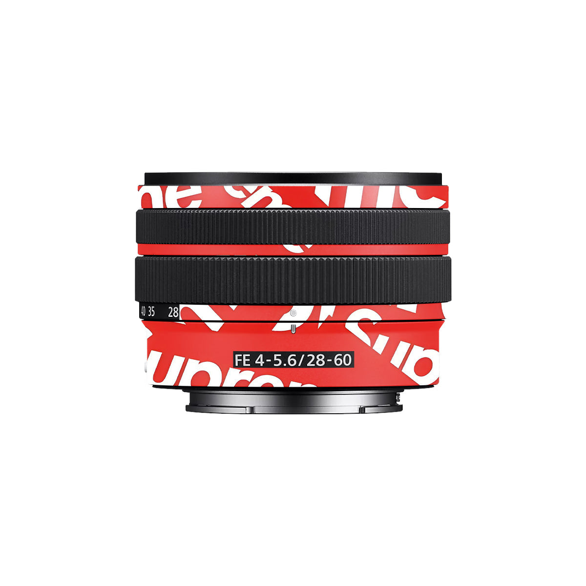 Supreme Red Sony FE 28-60mm F/4-5.6 Camera Lens Skin