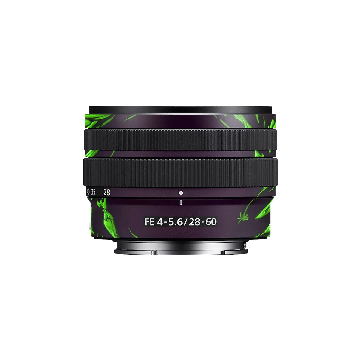 Venom Green Sony FE 28-60mm F/4-5.6 Camera Lens Skin