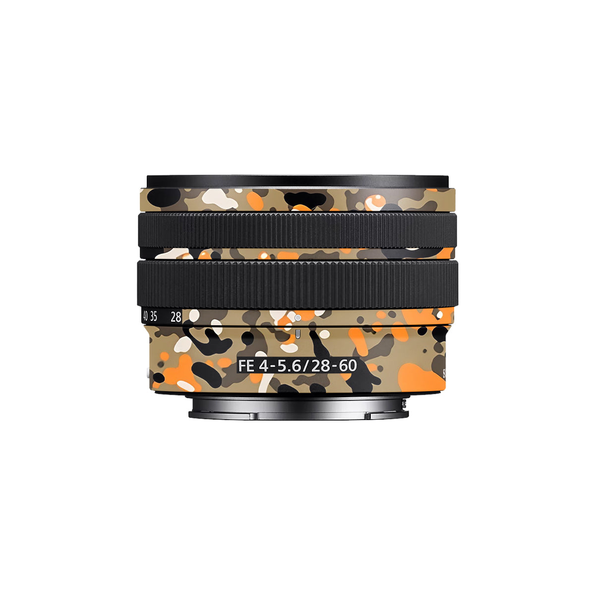 Orange Brown Spot Sony FE 28-60mm F/4-5.6 Camera Lens Skin