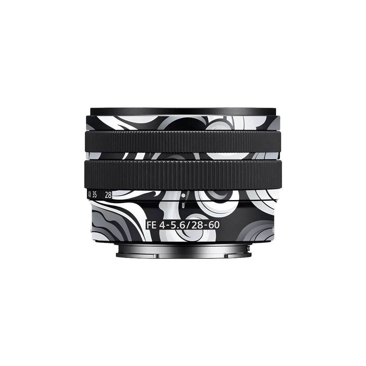 Smoke Swirl Sony FE 28-60mm F/4-5.6 Camera Lens Skin