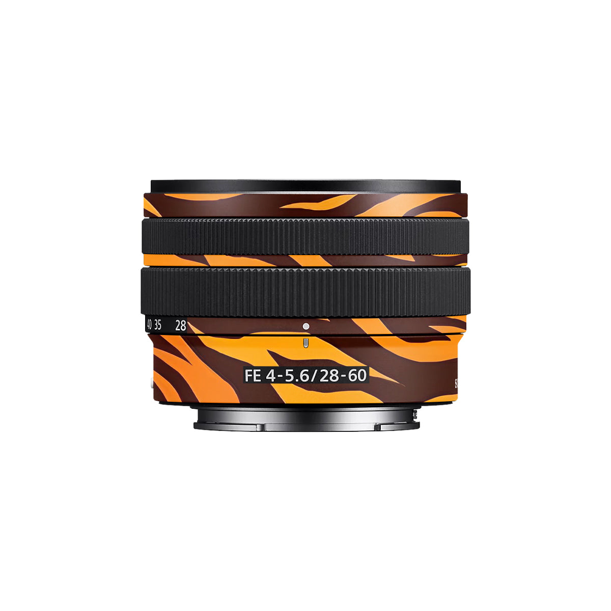 Wild Tiger Stripes Sony FE 28-60mm F/4-5.6 Camera Lens Skin