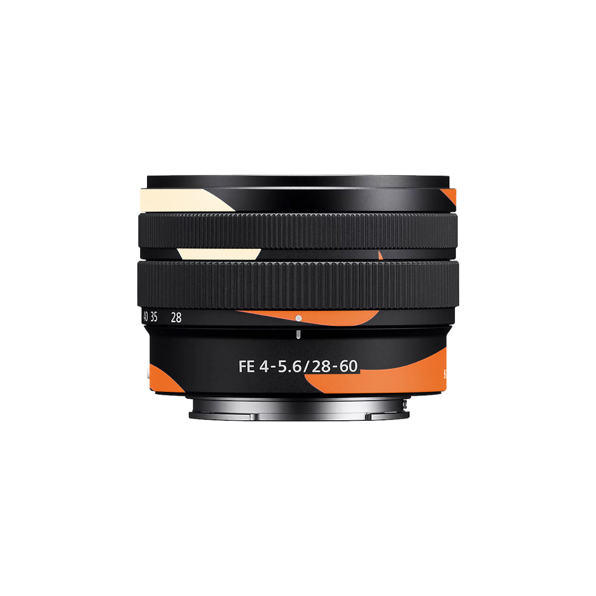 Mid-Century Abstract Swirl Sony FE 28-60mm F/4-5.6 Camera Lens Skin