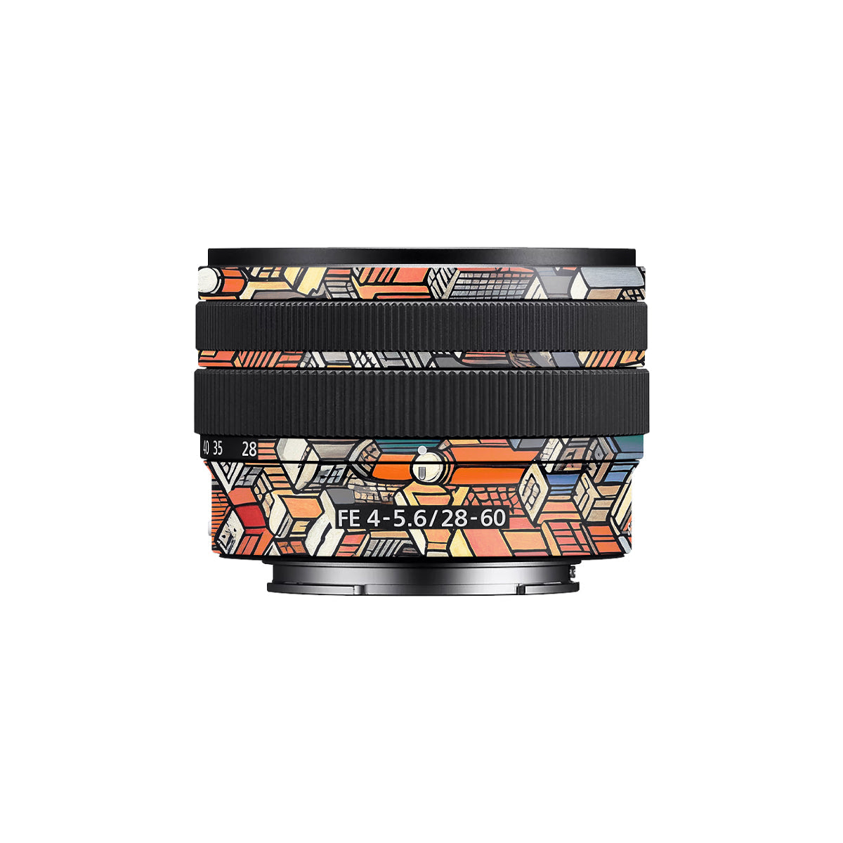 Isometric Cityscape Sony FE 28-60mm F/4-5.6 Camera Lens Skin